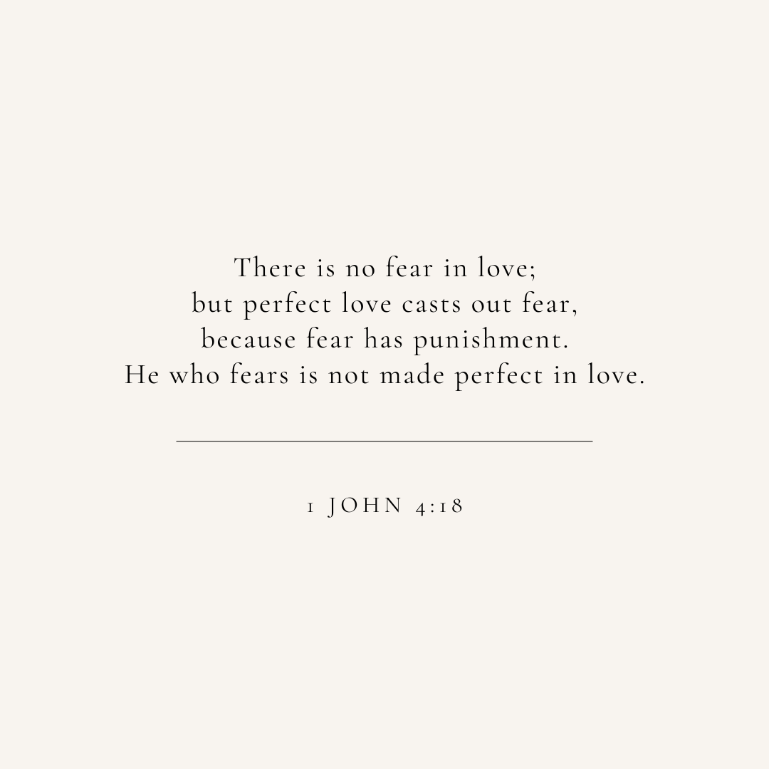 1 John 4:18 verse card