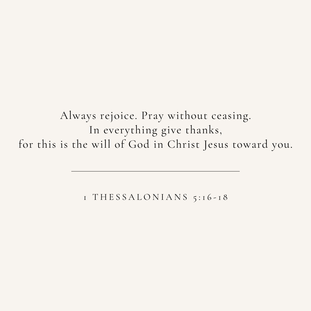 1 Thessalonians 5:16-18 verse card