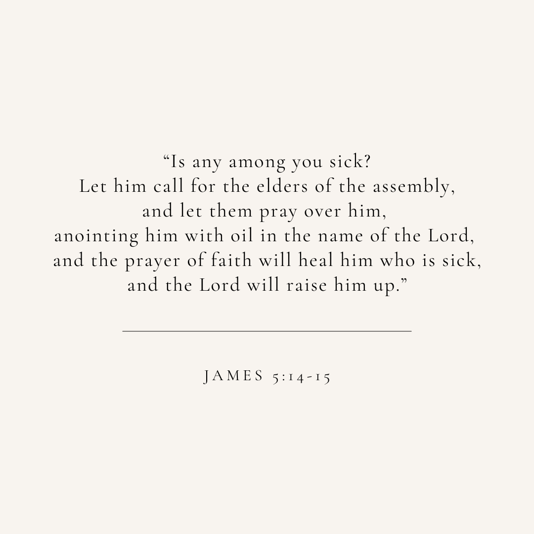James 5:14-15 verse card